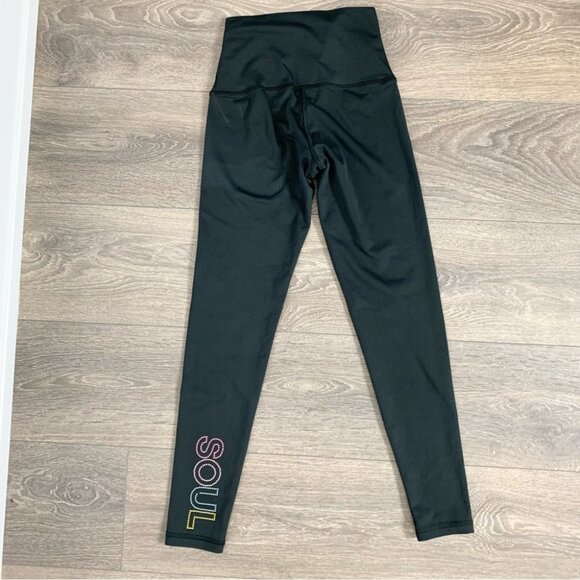 Beach Riot Soulcycle Star Studded High Rise Leggings Black Size Small - Picture 9 of 15